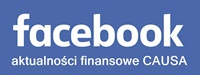 aktualności finansowe CAUSA na facebooku